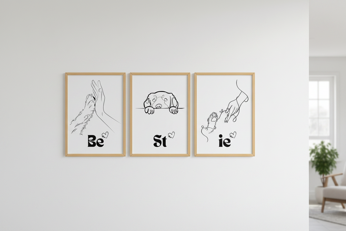 Good Dog - Downloadable Dog Art Print